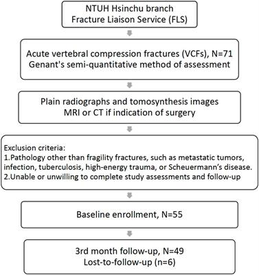 Application of tomosynthesis for vertebral compression fracture diagnosis and bone healing assessment in fracture liaison services